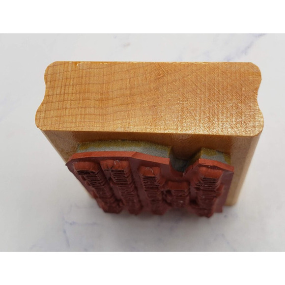 Stampin’ Up! Christmas Is A Gift From Heaven Above Wood Mounted Rubber Stamp - Picture 7 of 7